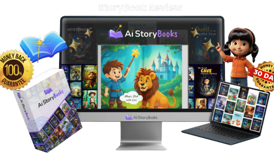 StoryBook-Review-Create-&-Sell-Unique-Children’s-Books-Using-AI